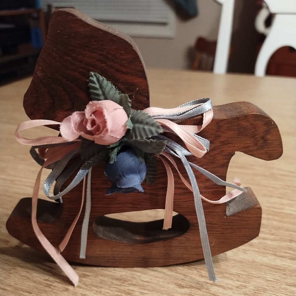 Decorative Wooden Rocking Horse